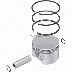 Поршнекомплект компрессора Ø  85mm, W704 РМК. Поршень, втулка, кольца RK01104 YUMAK
