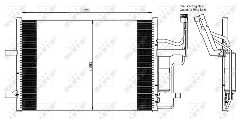 MAZDA3 / MAZDA5 560 x 382 x 16 35508 NRF