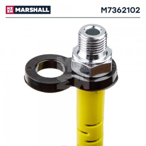 Шланг пневматический витой М16 L=4.0м (желтый) MARSHALL M7362102 MARSHALL