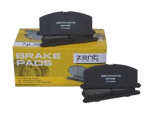 колодки дисковые передние! Toyota Camry 82-88/Carina 1.6-2.0D <98 Z07516 ZENTPARTS