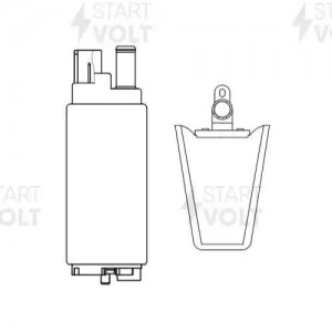 Мотор бензонасоса для а/м Toyota Camry V30 (01-) 2.0i/2.4i/3.0i (SFP 1903) SFP 1903 START VOLT