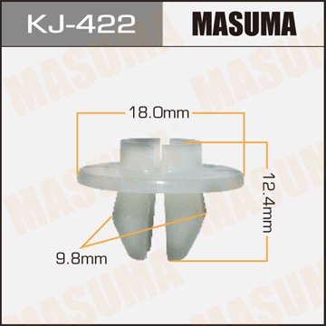 Пистон обивки универсальный MASUMA KJ422 MASUMA