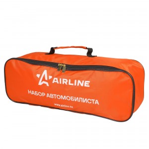 Набор автомобилиста AIRLINE (аптечка,огнетушитель ОП-2(з),знак,перчатки ) ANA-01 AIRLINE