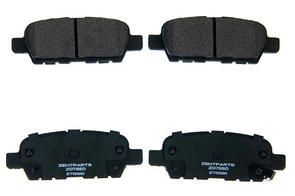 колодки дисковые задние! Infinity G35 3.5i V6 06> Z07260 ZENTPARTS