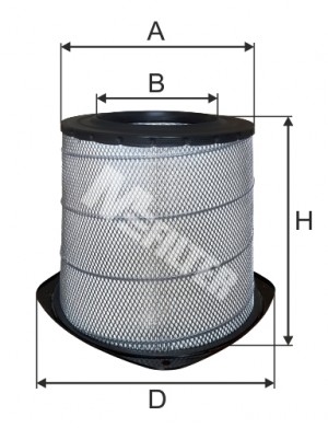 фильтр воздушный ! 416-330/202 \Volvo FH12, RVI A511 MFILTER AUTOMOTIVE FILTERS