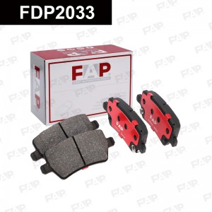 FDP2033 колодки дисковые задние! с антиск. пл.\ JAC JS4 22> FDP2033 FAP