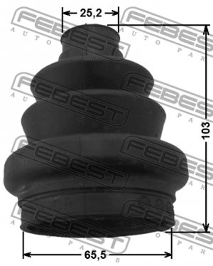 Пыльник ШРУСа внутренний OPEL ASTRA H 2004-2010 1815-ASH 1815-ASH FEBEST