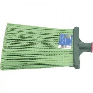 Метла полипропиленовая плоская с деревянным черенком СИБРТЕХ 63218 SIBRTEC