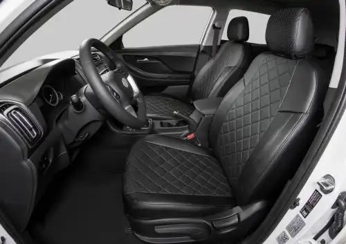 SC.6017.2 Авточехлы, Lada Largus / Largus Cross Sw (2 места) 2021-, экокожа, ром SC.6017.2 RIVAL