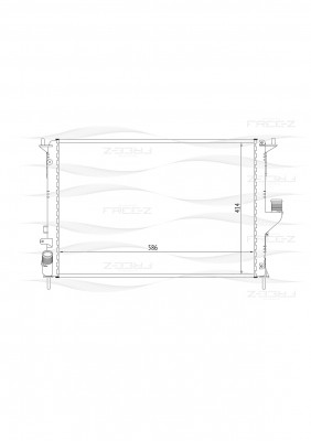 Радиатор RENAULT Duster/Logan/Sandero 08-LADA Largus 12- KK0180 KK0180 FREE Z