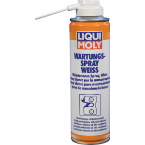 3953 LiquiMoly Грязеотталкивающая белая смазка Wartungs-Spray weiss (0,25л) 3953 LIQUI MOLY
