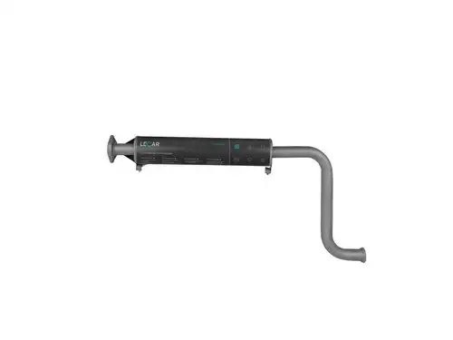 Резонатор ВАЗ 2110, 2111, 2112 (дв=1.5L 16 кл) под нейтрализатор LECAR012362702 LECAR