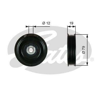 Натяжитель ремня приводного T39184 (7808-21584) T39184 GATES