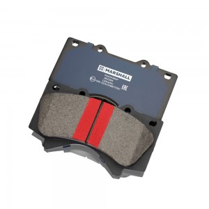 Торм. колодки дисковые передн. PLUS Toyota Land Cruiser 200 07-, Land Cruiser Pr M2624386P MARSHALL