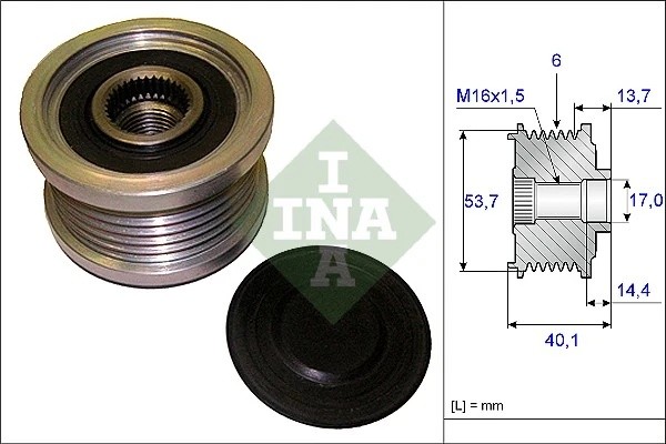 OPEL ASTRA J (2010>) CORSA D (2006-2015)INSIGNIA ( 535020210 INA