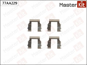 Комплект установочный тормозных колодок Mitsubishi PAJERO II (V3_W, V2_W, V4_W)  77AA229 MASTER KIT
