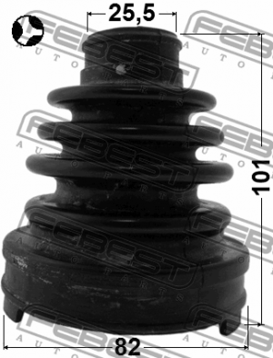 TOYOTA RX 300/330/350/400H (2003-2009) 0115-GSU35LHT FEBEST