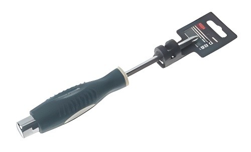 Отвертка крестовая PH 2.0х100мм магнитная силовая (сталь S2) с держателем Profi  RF70220100 ROCK FORCE