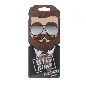 Ароматизатор подвесной пластина (парфюм) "TM Boss" Территория мужчин FRESHCO AR1TM030 FRESHCO
