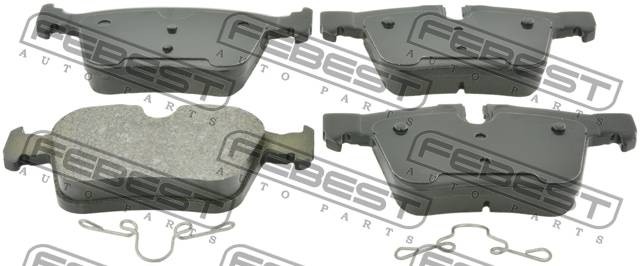 Колодки задние VOLVO XC90 2015- 2701-S90R 2701-S90R FEBEST