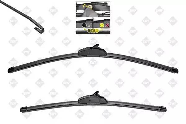 Щетка стеклоочистителя RENAULT Megane 600/400мм комплект Visioflex SWF 119760 SWF