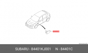 УКАЗАТЕЛЬ ПОВОРОТА 84401KJ001 84401KJ001 SUBARU