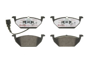 P85072X колодки дисковые передние! XTRA, с датчиком\ VW Golf IV,Skoda Octavia 1. P85072X BREMBO