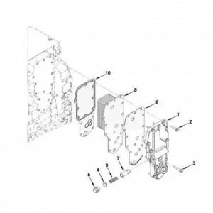 Теплообменник КАМАЗ Камминз BT 3904320,3918292,3921557 (Haffen) 0300 HAFFEN