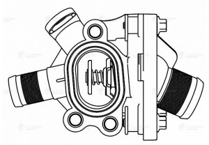 FORD FOCUS II/GALAXY/S-MAX/MONDEO IV В КОРПУСЕ LT 1015 LUZAR