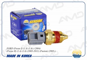 Датчик температуры FORD Focus I, 1,4, 1,6, -2004, Focus II, 1,4, 1,6, 2005-2011, AMD.SEN188 AMD