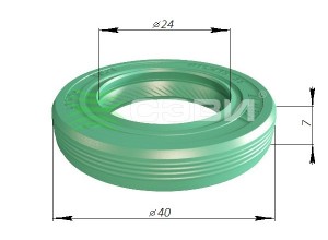 Сальник ДВС CUMMINS ISF 3,8 насоса масляного для а/м ГАЗ, ПАЗ СЭВИ-ЭКСТРИМ 8029 SEVI