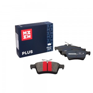 Торм. колодки дисковые задн. PLUS Ford Focus II 04- Citroen C5 II 08- Mazda 3 I  M2624167P MARSHALL