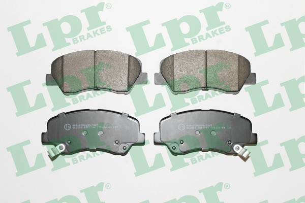 Колодки тормозные дисковые 05P1744 05P1744 LPR