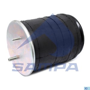 Пневморессора VOLVO HENDRICKSON (алюминиевый стакан) SAMPA SP559122KA SAMPA