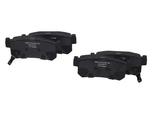 колодки тормозные дисковые! Ssangyong Rexton 2.7XDi/2.9D 02> Z07671 ZENTPARTS