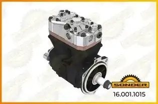 Компрессор воздушный 2 цил. IVECO 5801216167 Stralis, Hi-Way, AS440 , / Knorr LK 160011015 SONDER