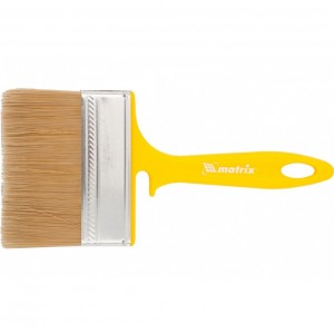 Кисть флейцевая 100мм (4") искусственная щетина для лака Color Line MATRIX 83366 MATRIX