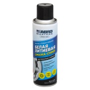 Смазка литиевая "ABRO" MASTERS (200 мл) (спрей) (белая) LG380200AMRE ABRO