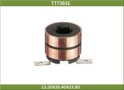 кольцо токосъемное! Delco 26.4x13.2x23.8мм\ Opel, Chevrolet, Daewoo, Jeep, Ssang TT73032 TESLA TECHNICS