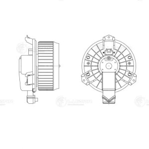 Вентилятор отоп. Honda AccordCR-V (06-) LFH23LL LFH23LL LUZAR