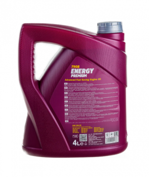Масло моторное MANNOL ENERGY PREMIUM 5W30 С2/C3/SN синт.4л 7908 4007 MANNOL