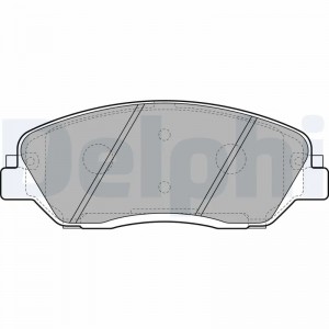LP2048 колодки дисковые п.\ HyundaiSanta Fe, KIA Carnival 2.7/2.9CRDi 06> LP2048 DELPHI
