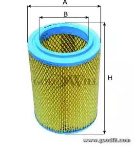 Фильтр воздушный AG559 AG 559 GOODWILL