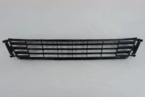 Решетка в бампер нижняя Volkswagen Polo sedan 5 2010-2015, под хромированную нак OEM3632 OEMPARTS