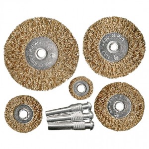 Набор кордщеток для дрели 25,38,50,63,75мм (5шт.) MATRIX 74494 MATRIX