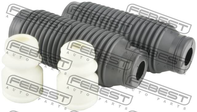 Пыльник передн амортизатора с отбойником комплект HYUNDAI GETZ 02 2002- HYSHB-GE HYSHB-GETF-KIT FEBEST