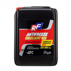 17358N RUSEFF Антифриз ANTIFREEZE EXCELLENT G12 40 (10кг) 17358N RUSEFF