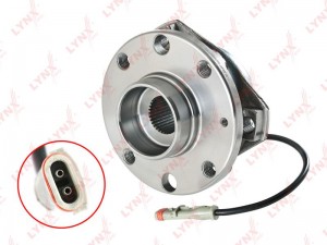 Ступица OPEL Astra H (04-) передняя с подшипником LYNX WH-1024 LYNXAUTO