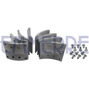 Накладки тормозные 19494 163*178 std с заклёпками AC2124 EMMERRE