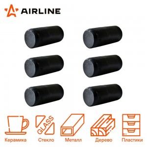 Холодная сварка "AIRLINE" HardStone (6 шт х 5 г) (универсальный, блистер) ADGC031 AIRLINE